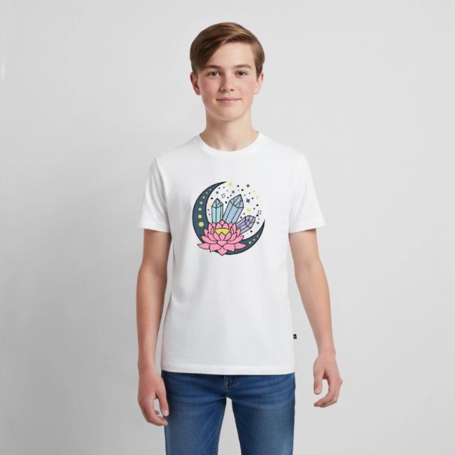 Half A Moon, Healing Crystals Lotus Flower