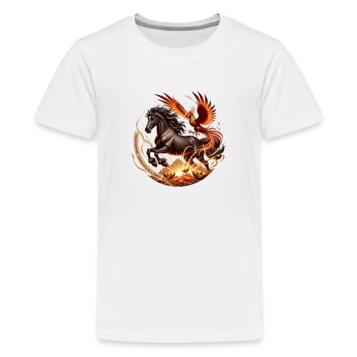 Year of the Horse Phoenix T Shirt, Lunar NY Gift - Kids' Premium T-Shirt