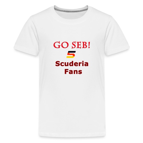 Go Seb! Scuderia Fans design - Kids' Premium T-Shirt