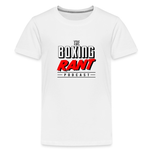 The Boxing Rant - Stack Logo - Kids' Premium T-Shirt