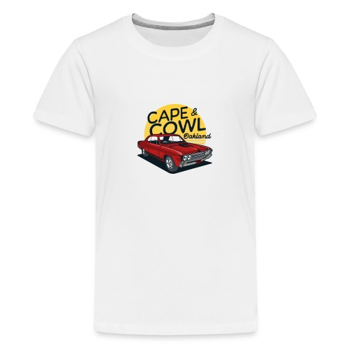 Cape and Cowl Classic Red Car - Kids' Premium T-Shirt