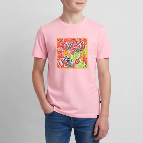 Chic Leaves Artistic Spectrum - Kids' Premium T-Shirt