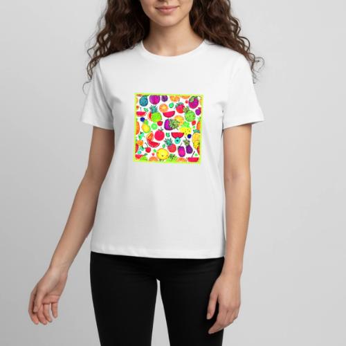 Colorful Fruits Orchard Artistry - Kids' Premium T-Shirt