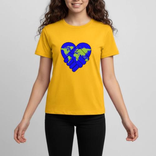 World United in Love - Kids' Premium T-Shirt