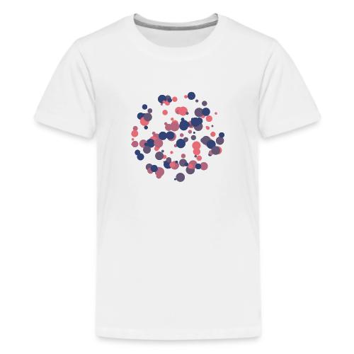abstract circles pattern - Kids' Premium T-Shirt