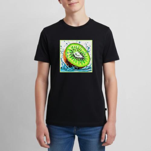 Kiwi Splash of Freshness - Kids' Premium T-Shirt