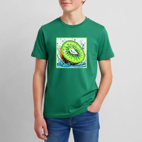 Kiwi Splash of Freshness - Kids' Premium T-Shirt