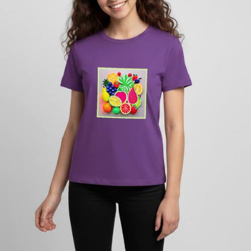 Colorful Fruit Pop Art - Kids' Premium T-Shirt