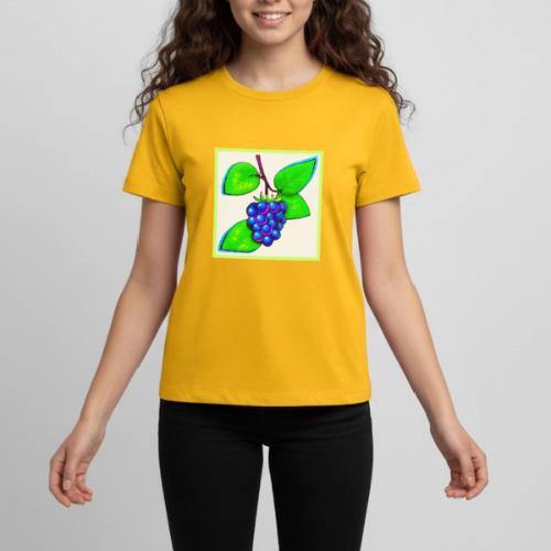 Vibrant Blueberry Pop Art - Kids' Premium T-Shirt