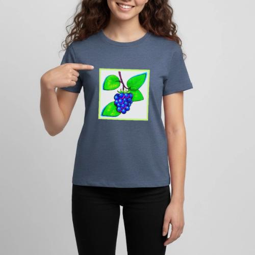 Vibrant Blueberry Pop Art - Kids' Premium T-Shirt