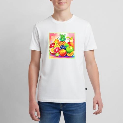 Tropical Fruit Assortment - Kids' Premium T-Shirt