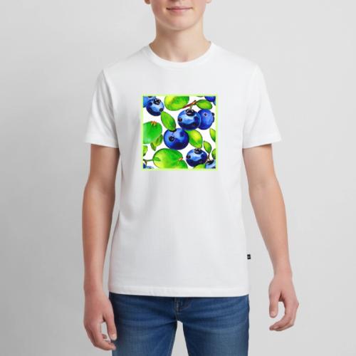 Fresh Blueberry Art - Kids' Premium T-Shirt