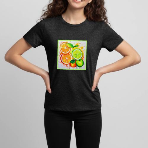 Neon Chaos Liquid Color Explosion - Kids' Premium T-Shirt