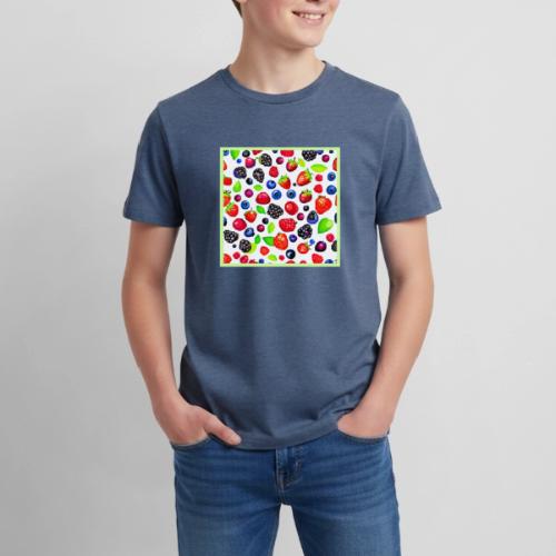 Berry Burst: Fruity Pattern - Kids' Premium T-Shirt