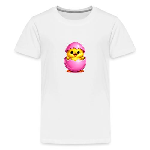 Easter Chick Pink - Kids' Premium T-Shirt