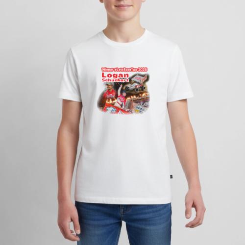 Logan Schuchart #LetsRaceTwo Winner - Kids' Premium T-Shirt
