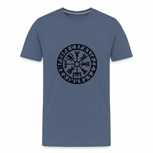 Viking Rune Vegvisir The Runic Compass - Kids' Premium T-Shirt
