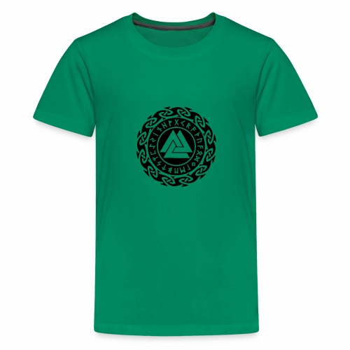Viking Rune Valknut Wotansknot Gift Ideas - Kids' Premium T-Shirt