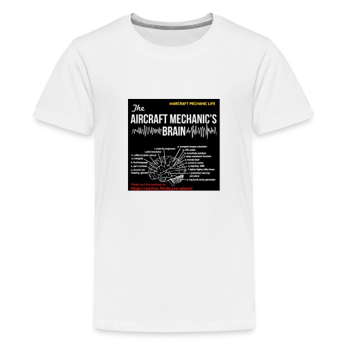 What goes on inside the mind of an aircraft mech - Kids' Premium T-Shirt