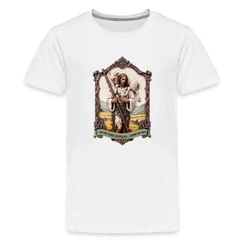 I Am The Good Shepherd T Shirt, Christian Gift - Kids' Premium T-Shirt