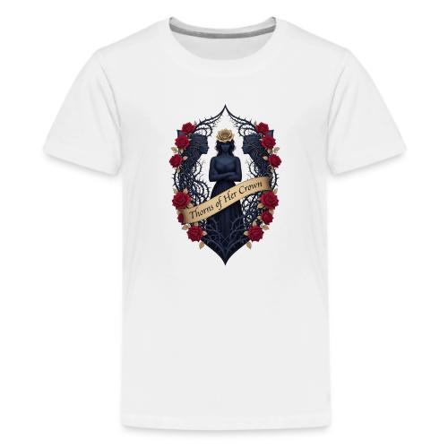 Women’s Day Thorn Crown T Shirt, Gift for Sister - Kids' Premium T-Shirt
