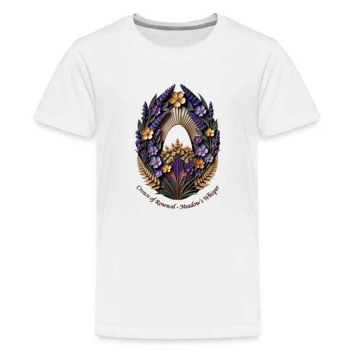 Easter Meadow Crown Renewal T Shirt, Spring Gift - Kids' Premium T-Shirt