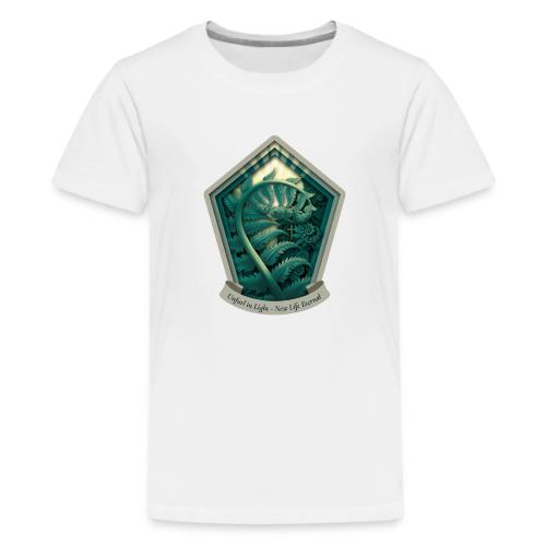 Easter Unfurl in Light Fern T Shirt, Spring Gift - Kids' Premium T-Shirt