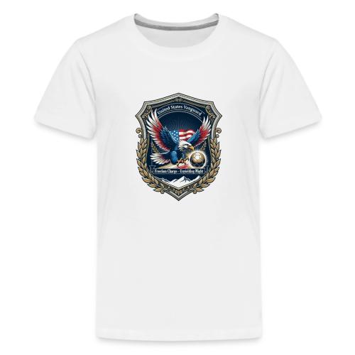 USA Eagle Vanguard T-Shirt,American Flag PrideGift - Kids' Premium T-Shirt