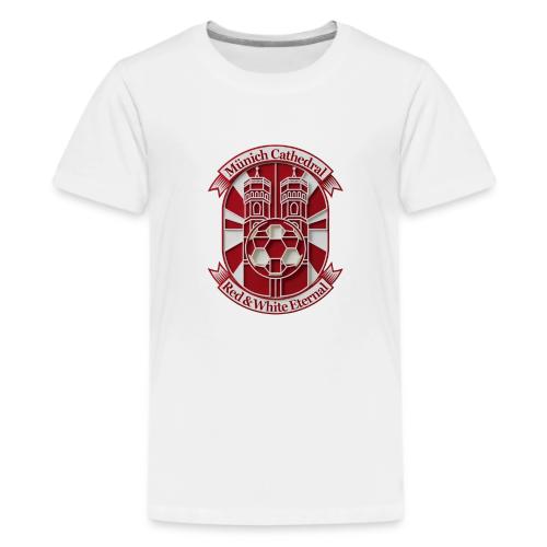 Munich Cathedral T Shirt, German Football Fan Gift - Kids' Premium T-Shirt