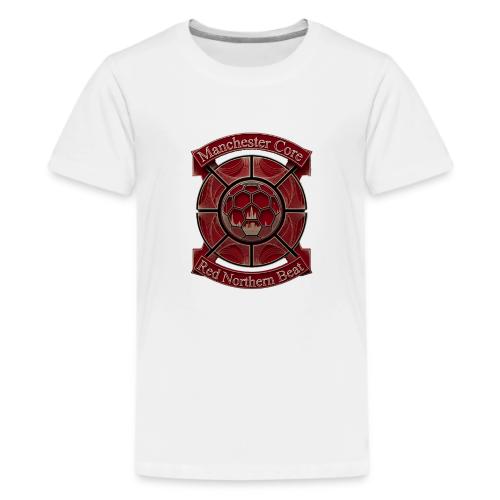 Manchester Is Red T Shirt, Soccer City Pride Gift - Kids' Premium T-Shirt