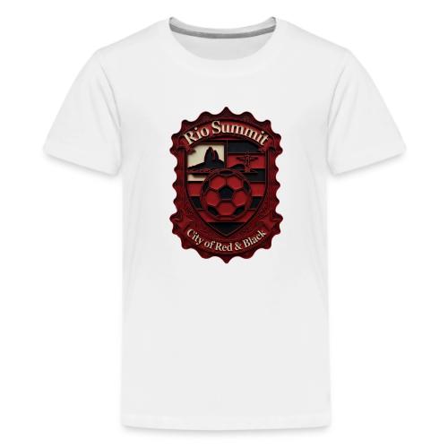Flamengo Scarlet Summit T-Shirt, Football Gift - Kids' Premium T-Shirt