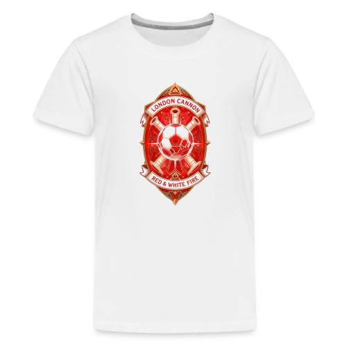 Red London Cannon T Shirt,Football City Pride Gift - Kids' Premium T-Shirt