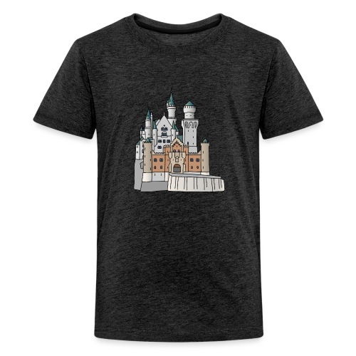Neuschwanstein Castle, Bavaria - Kids' Premium T-Shirt