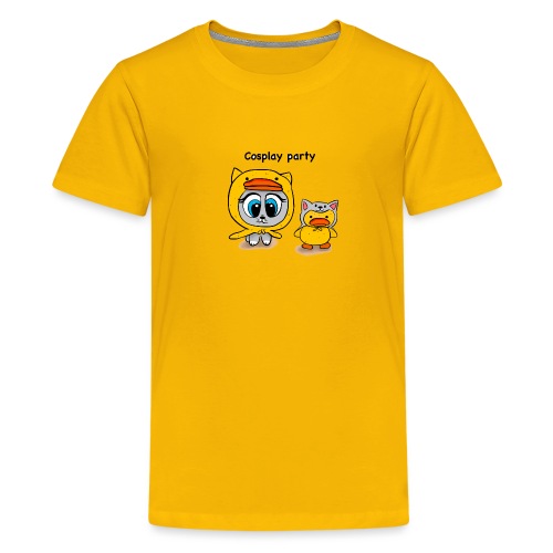 Cosplay party yellow - Kids' Premium T-Shirt