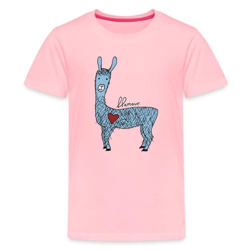 Cute llama - Kids' Premium T-Shirt