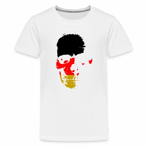 Skull German Flag Gift Ideas - Kids' Premium T-Shirt