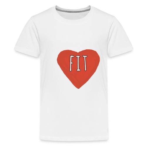 Fit Candy Heart - Kids' Premium T-Shirt