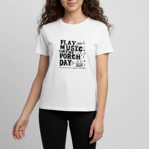 PLAY MUSIC ON THE PORCH DAY - Kids' Premium T-Shirt