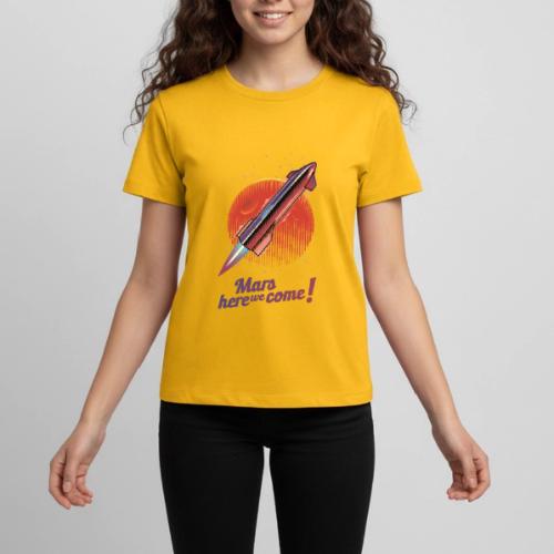 Mars Here We Come - Light - Kids' Premium T-Shirt