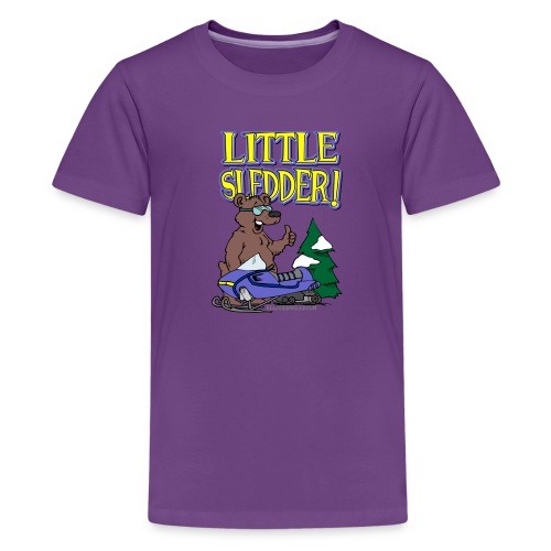 Little Sledder - Kids' Premium T-Shirt