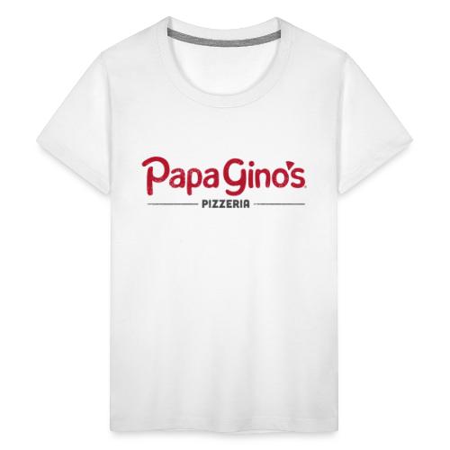 Distressed Papa Gino's Logo - Kids' Premium T-Shirt