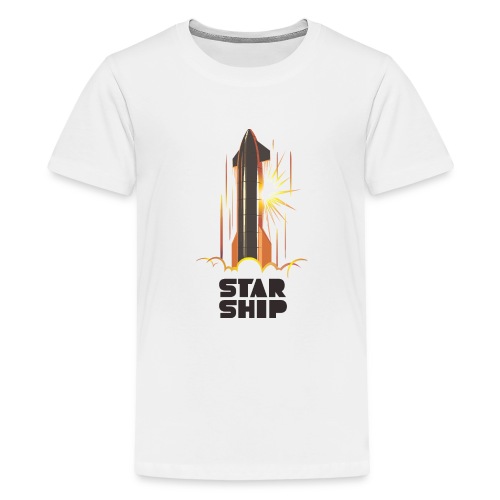 Star Ship Mars - Light - Kids' Premium T-Shirt