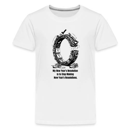 The Resolution Loop - Sarcastic New Year's T-Shirt - Kids' Premium T-Shirt