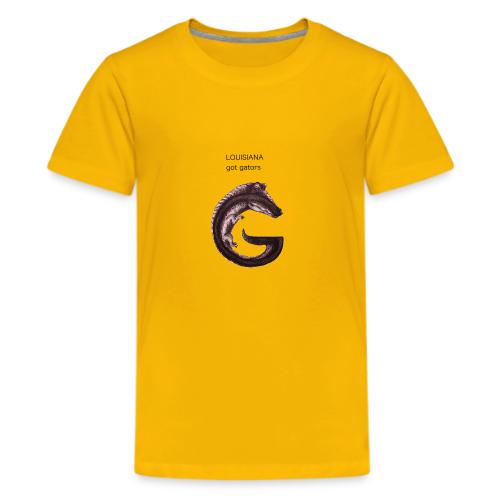 Louisiana gator - Kids' Premium T-Shirt