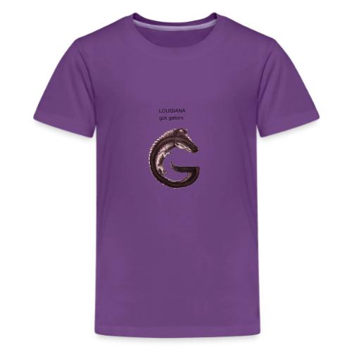 Louisiana gator - Kids' Premium T-Shirt