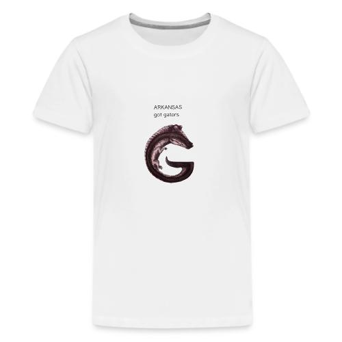 Arkansas gator - Kids' Premium T-Shirt