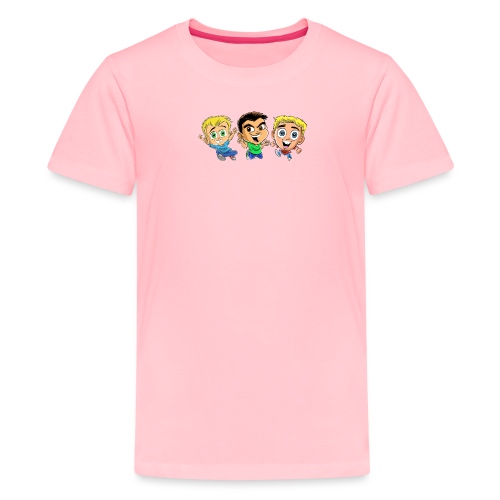 HobbyKids as Cartoons! - Kids' Premium T-Shirt
