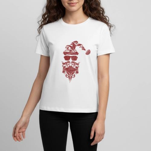 Red Coastal Inspired Santa Claus - Kids' Premium T-Shirt