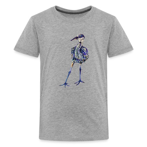 Blue heron - Kids' Premium T-Shirt