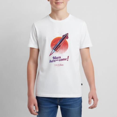 Mars Here We Come - Light - With Logo - Kids' Premium T-Shirt